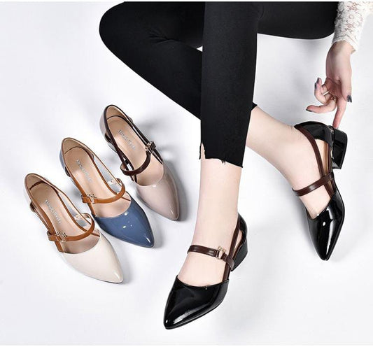Nouvelle mode turque confortable talon court de haute qualité